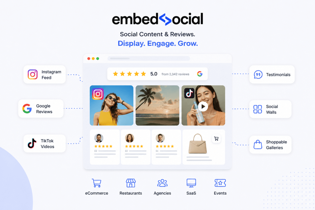 EmbedSocial Widget – Overview, Features, Pricing & Use&nbsp;Cases