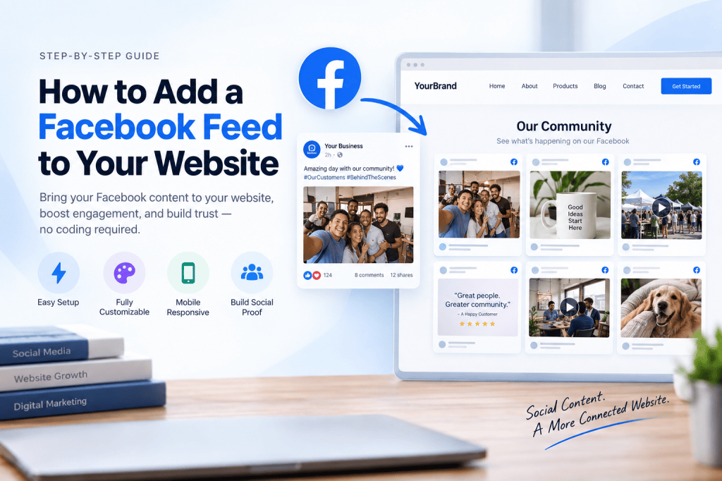How to embed facebook feed on website